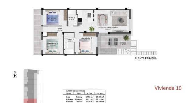 New Build - Bungalow - Pilar de La Horadada - pueblo