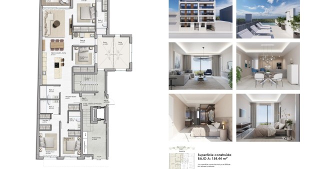 New Build - Ground floor apartment - Guardamar del Segura - Pueblo