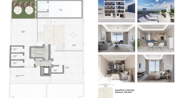 New Build - Ground floor apartment - Guardamar del Segura - Pueblo