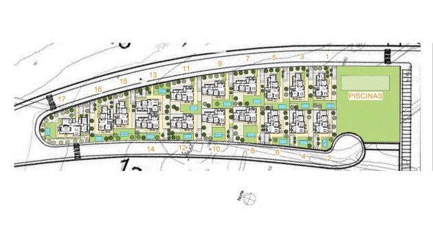 Novostavba - Villa - Fuente Álamo - Hacienda Del Álamo Golf