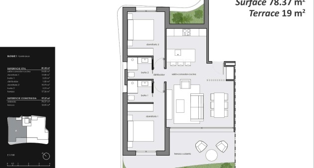 Nowo zbudowane - Ground floor apartment - Guardamar del Segura - El Raso