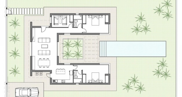 Novostavba - Villa - Benijófar - Polideportivo