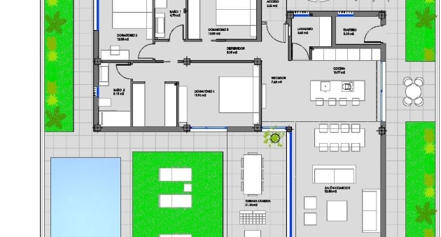 Novostavba - Villa - Cartagena - Mar de Cristal