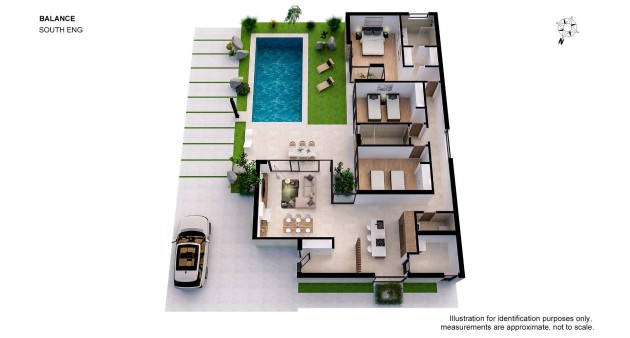 Nieuwbouw - Villa - BAÑOS Y MENDIGO - Altaona Golf