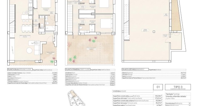 Novostavba - Villa - Hondon de las Nieves - Centro