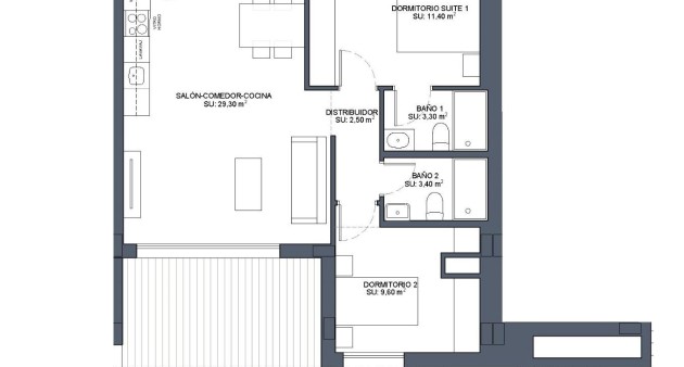 Nowo zbudowane - Penthouse - Benijófar