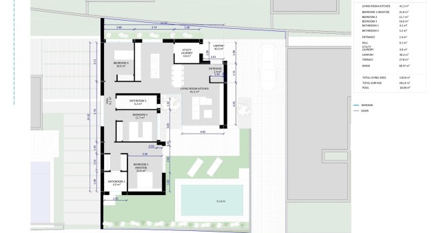 Nowo zbudowane - Willa - BAÑOS Y MENDIGO - Altaona Golf