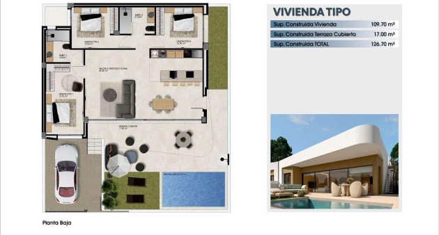 Nowo zbudowane - Dom quad - Dolores - pueblo