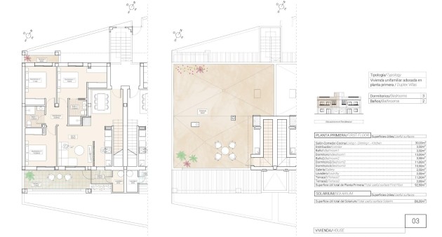 Novostavba - Bungalow - Hondon de las Nieves - El Salero