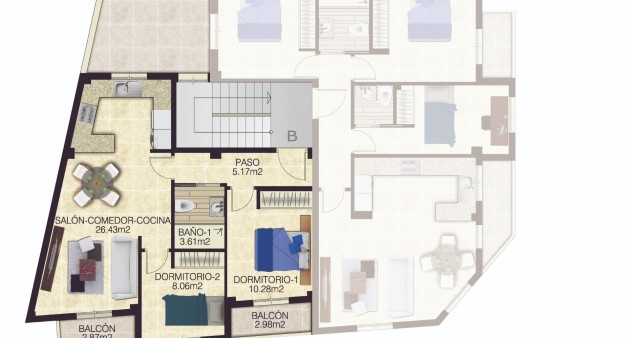 New Build - Apartment - Jacarilla - pueblo