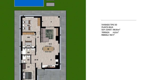 Nieuwbouw - Villa - Moratalla - Campo de San Juan