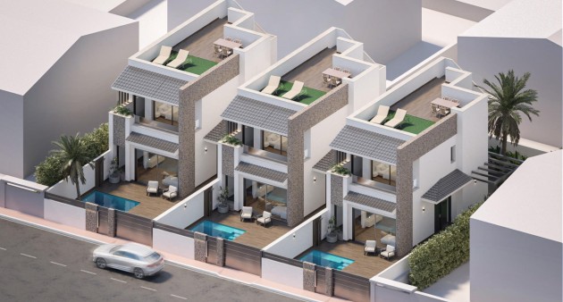 Nybygg - Villa - San Pedro del Pinatar - Pueblo