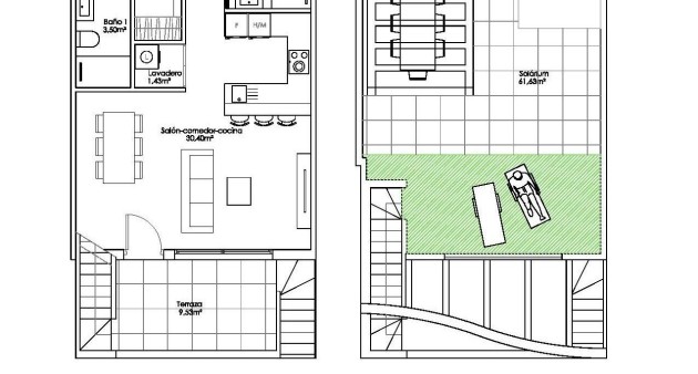 Nieuwbouw - Bungalow - Pilar de La Horadada - Parque Ramon eugenio Escudero