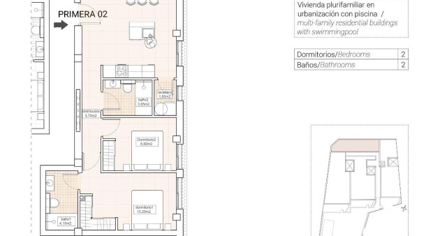 Nybygg - Leilighet - Hondon de las Nieves - Pueblo