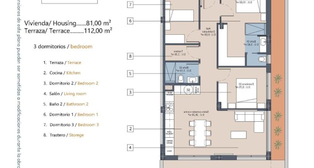 New Build - Apartment - Los Alcázares - La Serena Golf