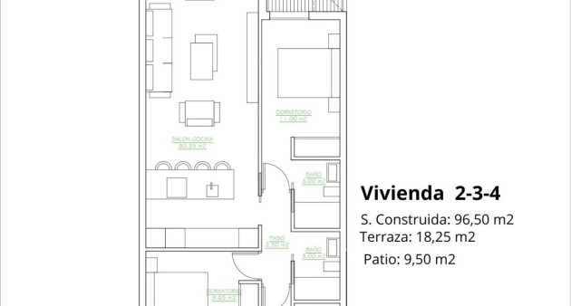 New Build - Bungalow - San Pedro del Pinatar - Los antolinos