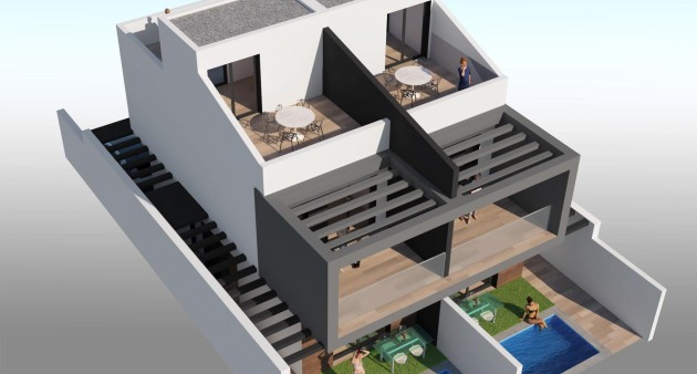 Nybygg - Villa - San Javier - Santiago de la Ribera