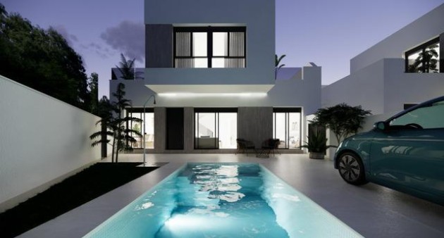 New Build - Villa - San Fulgencio - Polideportivo