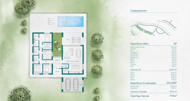 Nybygg - Villa - Fuente Álamo - Hacienda del Alamo