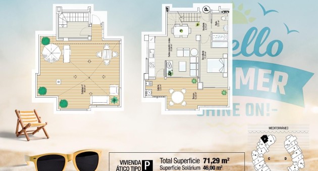 Nybygg - Toppleilighet - La Manga