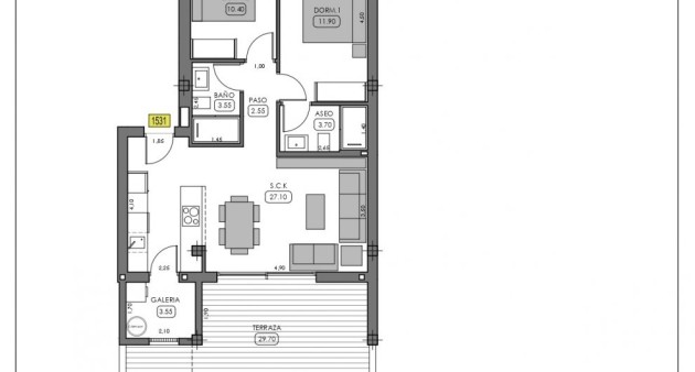 New Build - Bungalow - Algorfa - La finca golf
