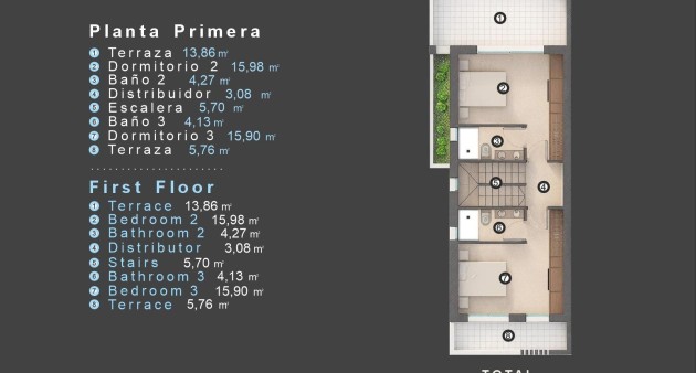 Nybygg - Villa - Orihuela costa - Las Filipinas