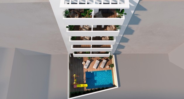 Nieuwbouw - Appartement - Torrevieja - Playa de El Cura