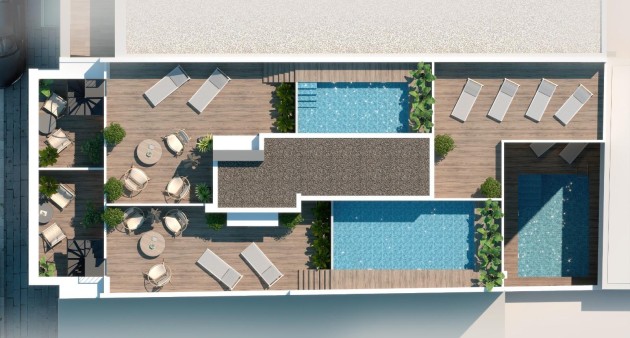 Nieuwbouw - Appartement - Torrevieja - Playa de El Cura