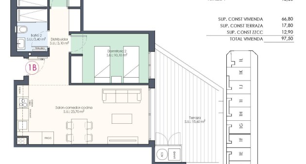 Nieuwbouw - Appartement - Benijófar - Pueblo