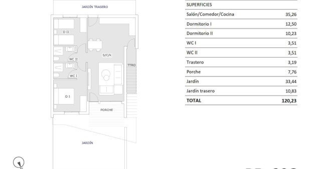 Nowo zbudowane - Bungalow - San Miguel - Pueblo