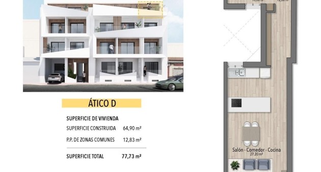 New Build - Penthouse - Torrevieja - Playa de El Cura