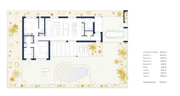 New Build - Villa - BAÑOS Y MENDIGO - Altaona Golf