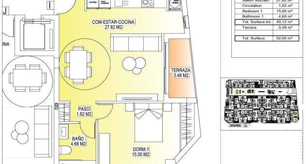 Nieuwbouw - Appartement - San Miguel - Pueblo