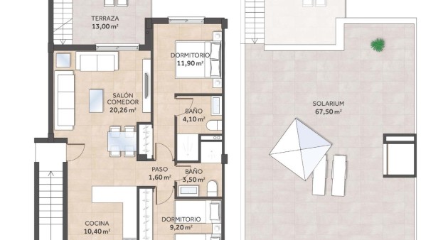 Nieuwbouw - Bungalow - San Miguel - La Cañada