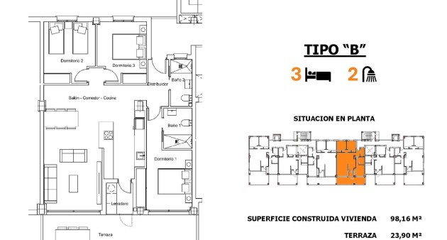 Novostavba - Apartment - San Miguel - Pueblo