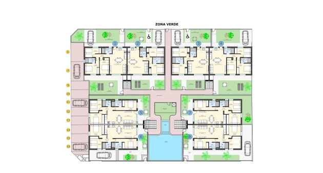 Nieuwbouw - Bungalow - Pilar de La Horadada - pueblo