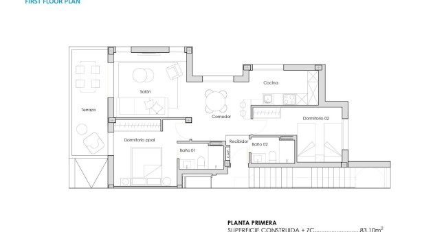 Nieuwbouw - Appartement - Torre Pacheco - Santa Rosalia Lake And Life Resort