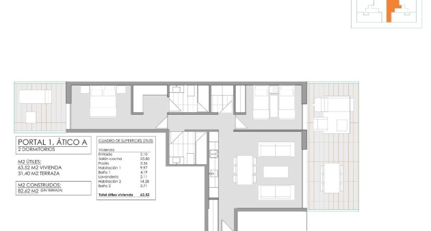 Nowo zbudowane - Penthouse - Jávea Xàbia - Pueblo