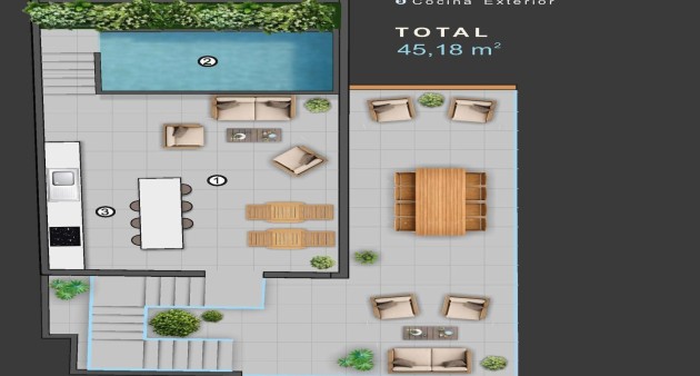 Nybygg - Toppleilighet - Torrevieja - Centro