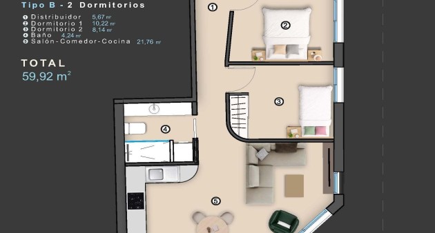 Nouvelle construction - Apartment - Torrevieja - Centro