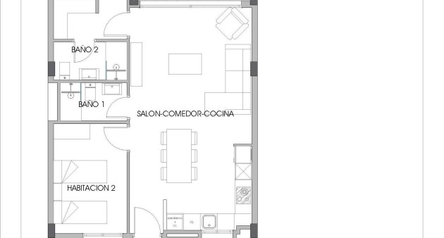 Nouvelle construction - Apartment - Villajoyosa - Cala de Finestrat