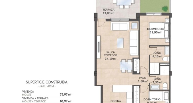 Nowo zbudowane - Bungalow - San Miguel - La Cañada