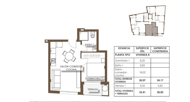 Nieuwbouw - Appartement - Torrevieja - Playa de El Cura