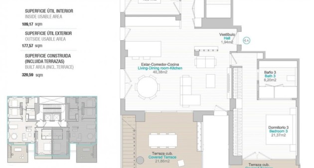 Nieuwbouw - Penthouse - Calpe - Playa del Bol