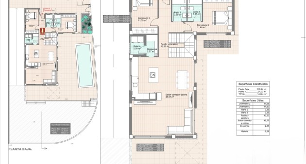 Nowo zbudowane - Willa - San Fulgencio - Urb. La Marina