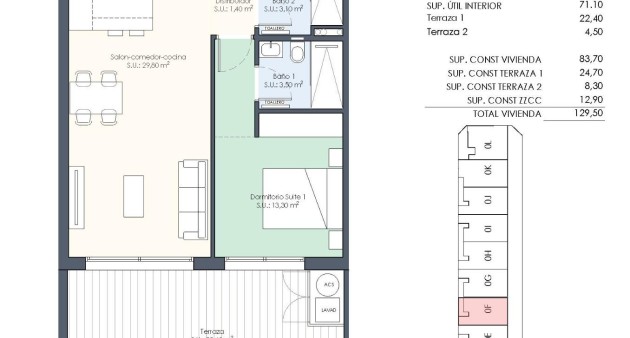 Nouvelle construction - Apartment - Benijófar - Pueblo