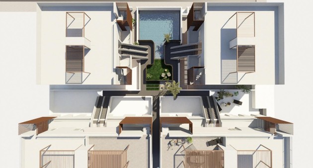 Nieuwbouw - Bungalow - Pilar de La Horadada - pueblo