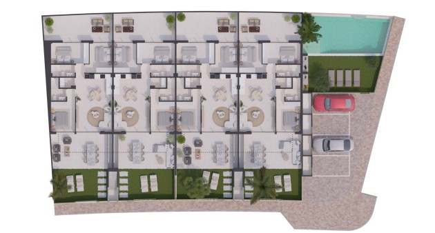 Nybygg - Bungalow - San Pedro del Pinatar - Los Cuarteros