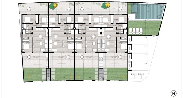 Nybygg - Bungalow - San Pedro del Pinatar - Los Cuarteros