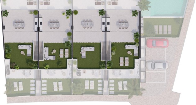 Nybygg - Bungalow - San Pedro del Pinatar - Los Cuarteros